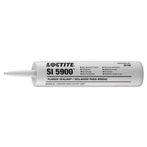 Loctite 5900 Flange Sealant, Heavy Body RTV Silicone, 300 mL Cartridge, Black View Product Image