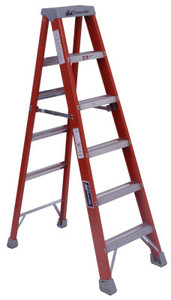 Louisville Ladder FS1500 Series Fiberglass Step Ladder, 2 ft x 17 in, 300 lb Capacity View Product Image