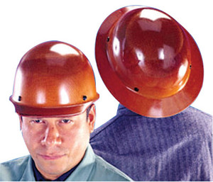 MSA Skullgard Protective Caps and Hats, Staz-On, Hat, Lamp Bracket/Cord Holder, Tan View Product Image