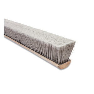 Magnolia Brush No. 37 Line Floor Brush,36 in Hrdwd Blk, 3 in Trim, Slvr Flagged-Tip Polystyrene View Product Image