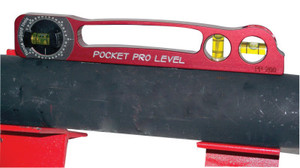 Flange Wizard Pocket Pro Levels, 9 in, 3 Vials View Product Image