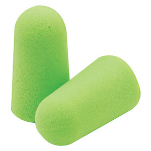 Moldex Pura-Fit Foam Earplugs, Foam, Bright Green, Uncorded View Product Image