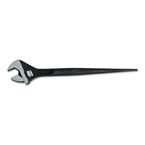 Stanley Products Click-Stop Adjustable Spud Wrenches, 16-1/8 in Long, 1-1/2 in Opening, Black Oxide View Product Image