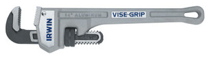 Stanley Products IRWIN Cast Aluminum Pipe Wrench, 24 in Long, 3 in Capacity View Product Image