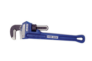 Stanley Products Cast Iron Pipe Wrench, Forged Steel Jaw, 12 in View Product Image