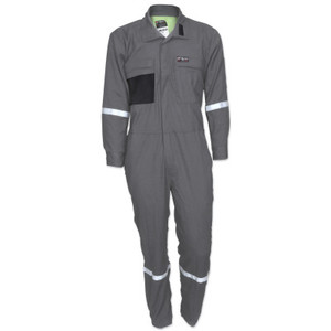 MCR Safety Summit Breeze Flame Resistant Coverall, Gray, Size 48 View Product Image