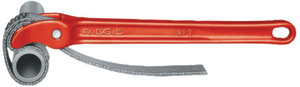 Ridge Tool Company Strap Pipe Wrench, 3 1/2 OD, 1 1/8 in X 17 in Strap View Product Image