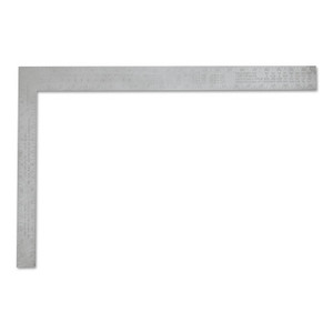 Stanley Products Aluminum Carpenter Squares, 16 in x 24 in, 1/8 in @ 1 in, Aluminum View Product Image