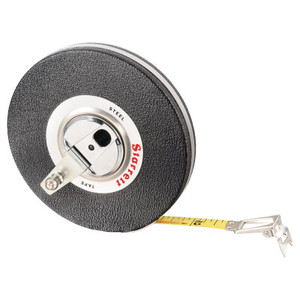 L.S. Starrett 530 Series Steel Long-Line Measuring Tapes, 3/8 in x 50 ft View Product Image