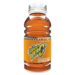 Sqwincher ZERO Ready-To-Drink, Sugar Free Orange, 12 oz, Wide-Mouth Bottle View Product Image