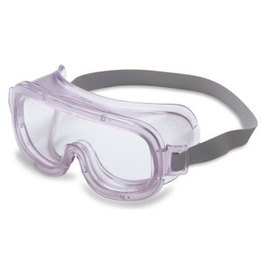 Honeywell Classic Goggles, Clear Frame, Clear Lens, Uvextreme Antifog, Closed Vent View Product Image