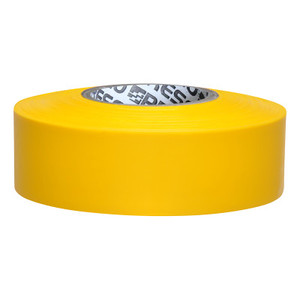 Presco Flagging Tape, 1 3/16 in x 300 ft, Yellow 764-FLAG-YELLOW View Product Image