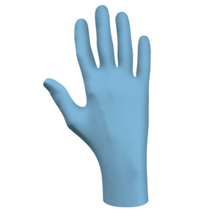 SHOWA N-DEX 8005 Series Disposable Nitrile Gloves, Powder Free, 8 mil, X-Large, Blue View Product Image