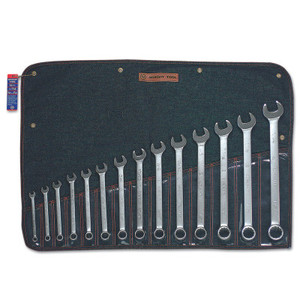 Wright Tool 14 Pc. Combination Wrench Sets, 12 Points, Inch, Chrome Plated View Product Image