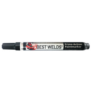 ORS Nasco Prime-Action Paint Marker, Reversible Chisel/Bullet Tip, Black View Product Image