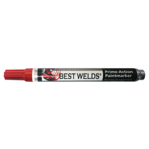 ORS Nasco Prime-Action Paint Marker, Reversible Chisel/Bullet Tip, Red View Product Image