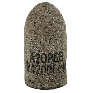 B-Line Cone, 1-1/2 in dia, 3 in Thick, 3/8 in-24 Arbor, 24 Grit, Alum Oxide, T16 View Product Image