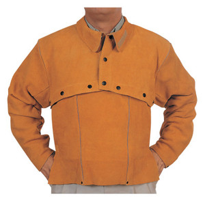 ORS Nasco Leather Cape Sleeves, Snaps Closure, Large, Golden Brown View Product Image