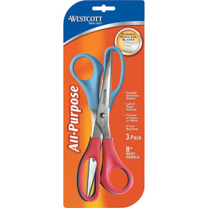 Westcott 8" Straight All-purpose Value Scissors View Product Image