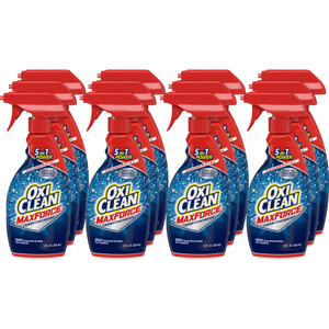 OxiClean Max Force Stain Remover, 12oz Spray Bottle, 12/Carton View Product Image