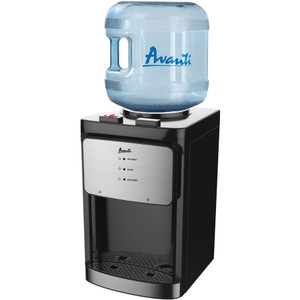 Avanti Counter Top Thermoelectric Hot and Cold Water Dispenser, 3 to 5 gal, 12 x 13 x 20, Black View Product Image
