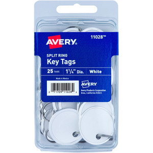 Avery&reg; Round Split Ring Key Tags View Product Image