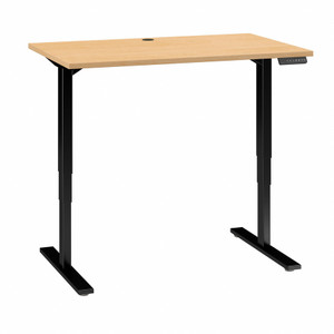 Bush Business Furniture 48W x 30D Height Adjustable Standing Desk Natural Maple View Product Image