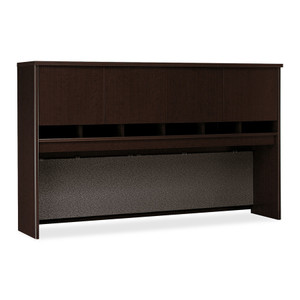 Bush Business Furniture Series C Elite72W 4 Door Hutch in Mocha Cherry View Product Image