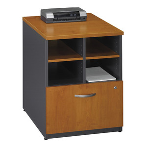 Bush Business Furniture Series C24W Piler Filer in Natural Cherry - 1-Drawer View Product Image