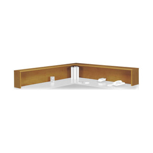 Bush Business Furniture Series C Reception L-Shelf in Natural Cherry View Product Image