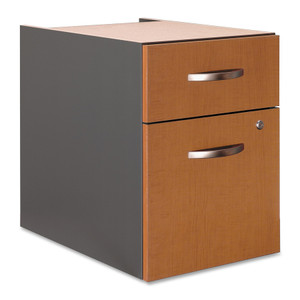 Bush Business Furniture Series C2 Drawer 3/4 Pedestal - Assembled in Natural Cherry View Product Image