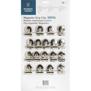 Business Source Magnetic Grip Clips Pack View Product Image