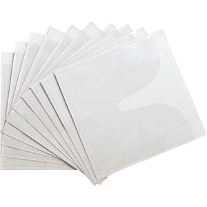 Compucessory Self-Adhesive Poly CD/DVD Holders View Product Image