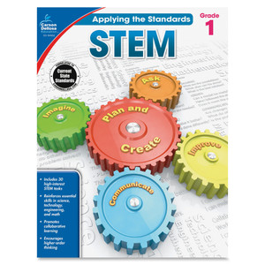 Carson Dellosa Education Grade 1 Applying the Standards STEM Workbook Printed Book View Product Image