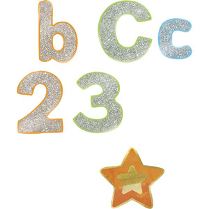 Carson Dellosa Education Sparkle/Shine EZ Letter Colorful Cutout Set View Product Image