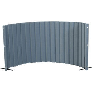 Angeles Quiet Divider with Sound Sponge 48" x 10? Wall - Slate Blue View Product Image