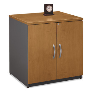 Bush Series C Collection 30W Storage Cabinet, Natural Cherry View Product Image