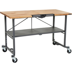 Cosco SmartFold Butcher Block Portable Workbench View Product Image