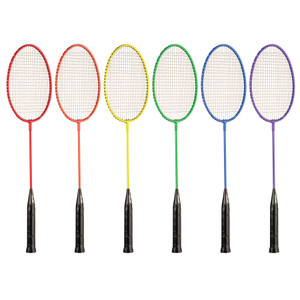 Champion Sports Tempered Steel Badminton Racket Set View Product Image