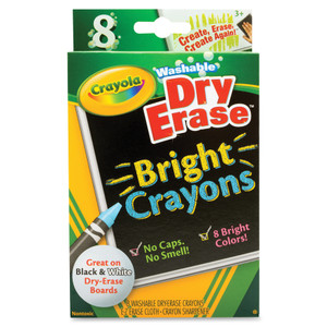 Crayola Odorless Dry Erase Crayons View Product Image