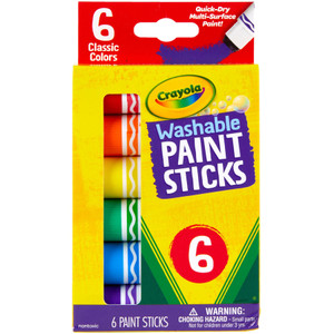 Crayola Washable Paint Sticks View Product Image