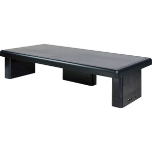 DAC Stax Ergonomic Height Adjustable Ultra Wide Monitor Stand with 2 USB Ports View Product Image