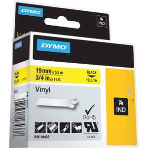 Dymo Colored Industrial Rhino Vinyl Labels View Product Image