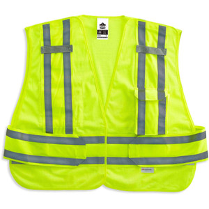 GloWear 8244PSV Type P Class 2 Expandable Public Safety Vest View Product Image