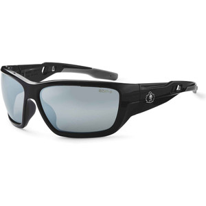 Skullerz BALDR Silver Mirror Lens Safety Glasses View Product Image