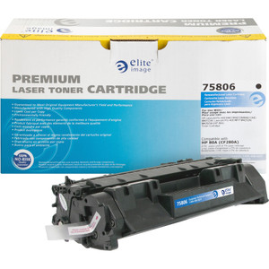 Elite Image Remanufactured Toner Cartridge - Alternative for HP 80A (CF280A) View Product Image