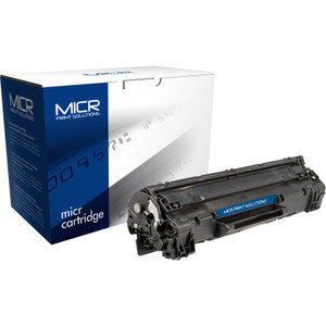 Elite Image Remanufactured MICR Toner Cartridge - Alternative for HP 85A - Black View Product Image