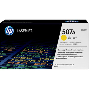 HP 507A, (CE402A-G) Yellow Original LaserJet Toner Cartridge for US Government View Product Image