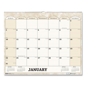 House of Doolittle Recycled Monthly Horizontal Wall Calendar, 14.88 x 12, 2021 View Product Image