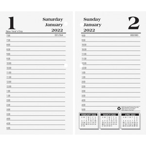 House of Doolittle Economy Daily Desk Calendar Refill, 3.5 x 6, 2021 View Product Image